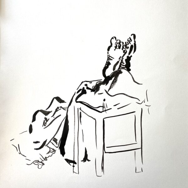 A2 Figure study - V